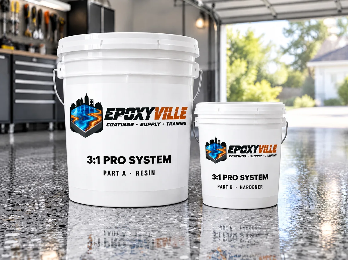 Epoxyville 3:1 Pro System kit