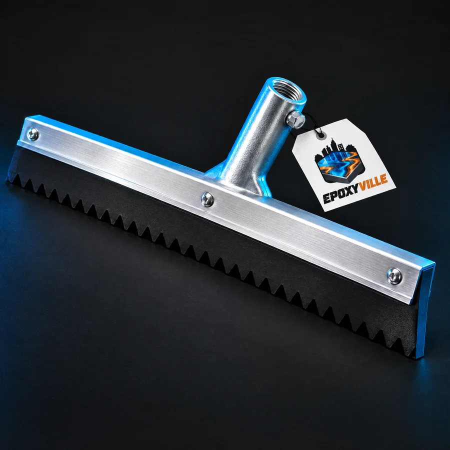 Notched Squeegee